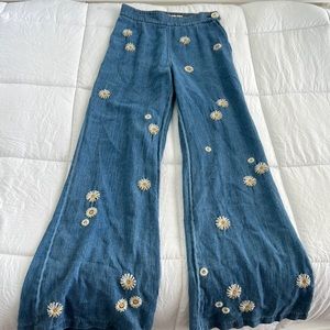 Daisy denim flare jeans